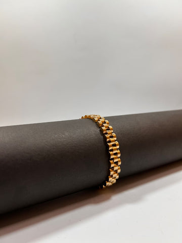 Stainless Steel Bracelet  – Minimalist & Chic Hip-Hop Style