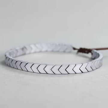 Men's Handmade Cool Hematite Bracelet
